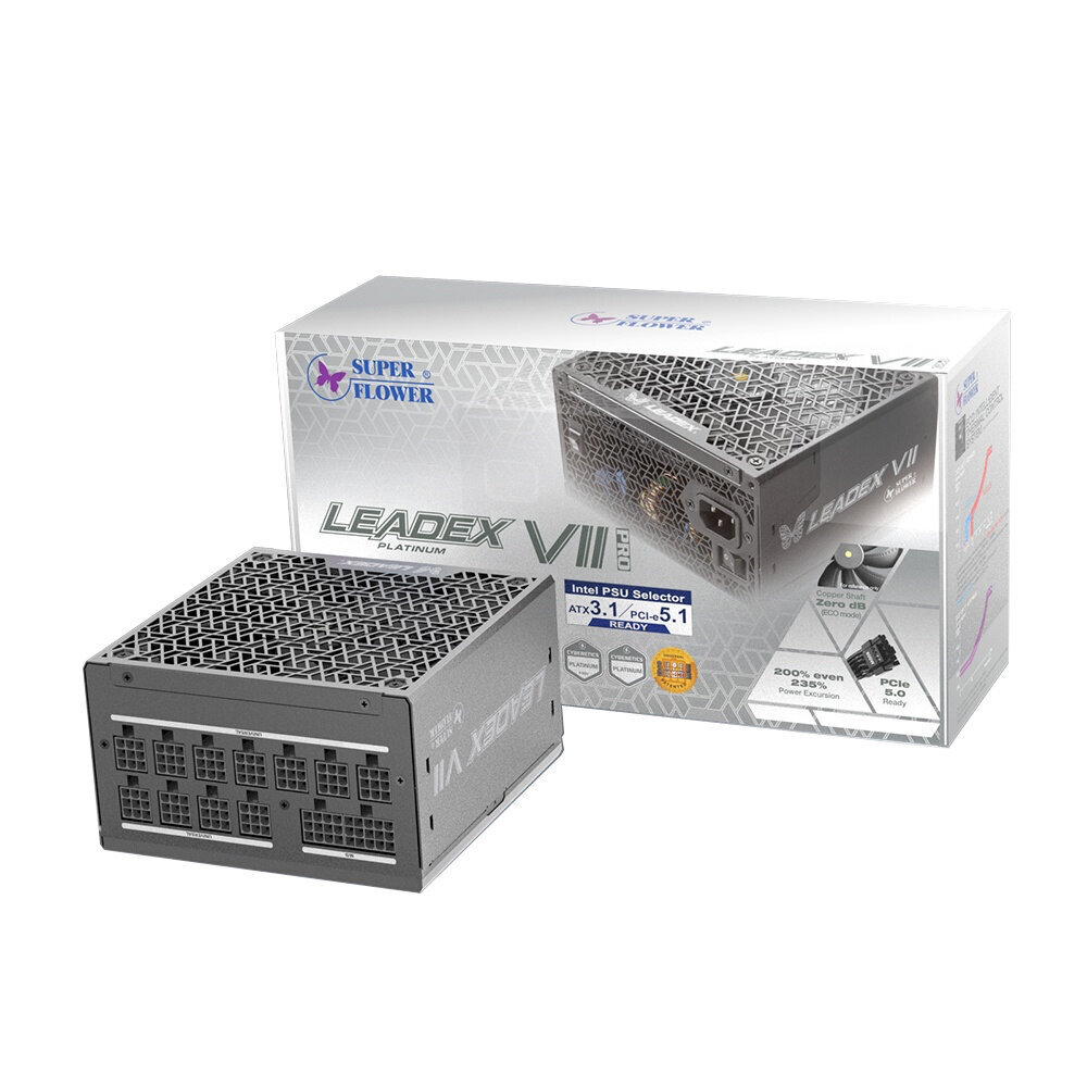 Super Flower Leadex VII Platinum Pro 1000W цена и информация | Toiteplokid | hansapost.ee