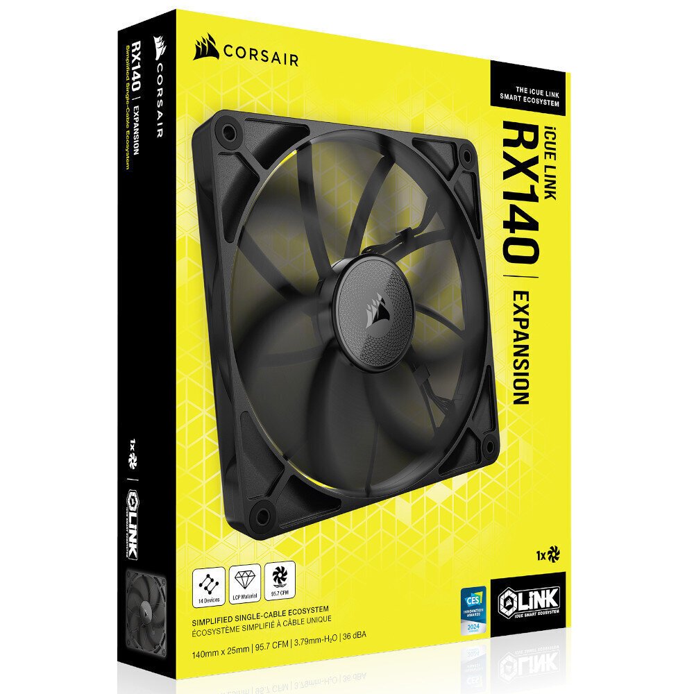 Corsair iCue Link RX140 (CO-9051011-WW) цена и информация | Arvuti ventilaatorid | hansapost.ee