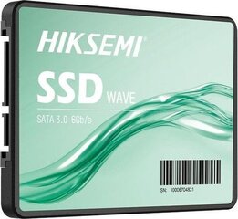 Hiksemi Wave (S) (HS-SSD-WAVE(S)(STD)/480G/SATA/WW) цена и информация | Внутренние жёсткие диски (HDD, SSD, Hybrid) | hansapost.ee