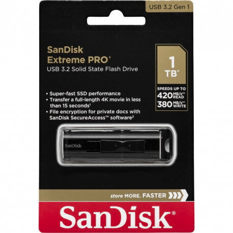 SanDisk Extreme Pro SDCZ880-1T00-G46 цена и информация | Mälupulgad | hansapost.ee