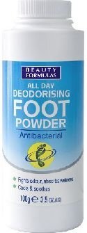 Antibakteriaalne jalapuuder All Day Antibacterial Deodorising Foot Powder, 100 g hind ja info | Kehakreemid, kehaõlid ja losjoonid | hansapost.ee