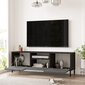TV alus, Asir, 140 x 47 x 36 cm, must hind ja info | Televiisori alused | hansapost.ee