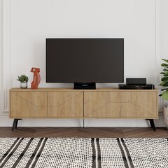 TV alus Asir, 180x50x29,6cm, beež hind ja info | Televiisori alused | hansapost.ee