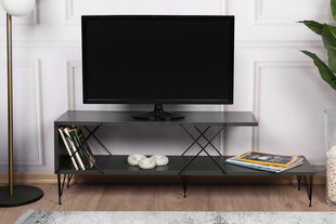 TV alus Asir, 120x40x30cm, must hind ja info | Televiisori alused | hansapost.ee