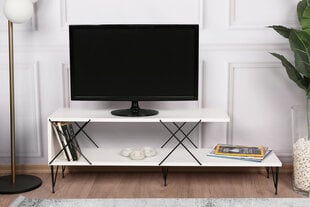 TV alus Asir, 120x40x30cm, valge hind ja info | Televiisori alused | hansapost.ee