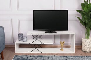TV alus Asir, 120x40x30cm, valge hind ja info | Televiisori alused | hansapost.ee