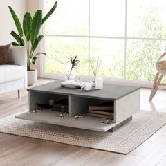 Диванный стол, Asir, 90x32x60 см, серый цена и информация | Журнальные столики | hansapost.ee