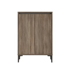Шкаф Asir, 72x104x35см, коричневый цена и информация | Шкафчики в гостиную | hansapost.ee