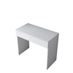 Туалетный столик Asir, 90x76,8x45см, белый цена и информация | Туалетные столики | hansapost.ee