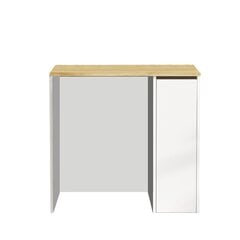 Шкаф Asir, 93,5x88,3x60см, белый/бежевый цена и информация | Шкафчики для ванной | hansapost.ee