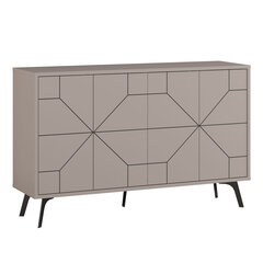 Шкаф для хранения Asir, 123x62,4x35см, светло-коричневый цена и информация | Столы-консоли | hansapost.ee