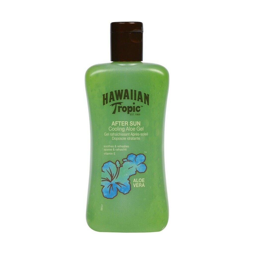 After Sun Hawaiian Tropic Cooling Aloe Gel (200 ml) цена и информация | Päikesekaitse ja päevitusjärgsed kreemid | hansapost.ee