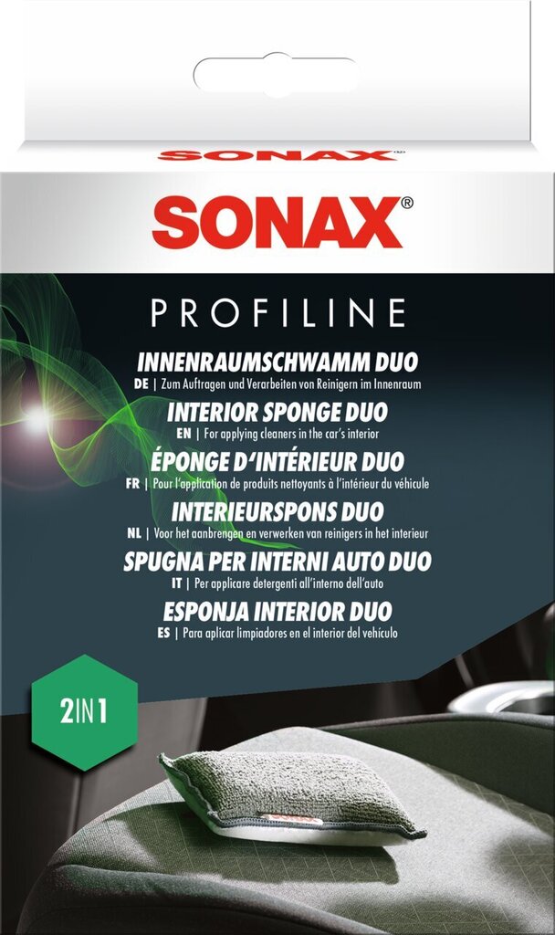 Profiilkäsn sisepuhastuseks Sonax, 1 tk. цена и информация | Auto puhastuslapid | hansapost.ee