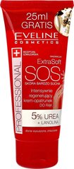 Käekreem Eveline Extra Soft SOS, 100ml hind ja info | Kehakreemid, kehaõlid ja losjoonid | hansapost.ee