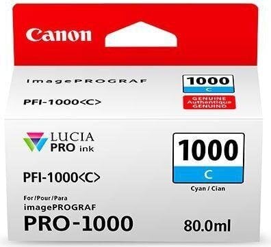 Canon PFI-1000C цена и информация | Tindiprinteri kassetid | hansapost.ee
