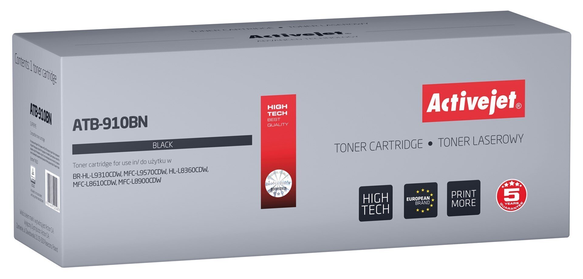 Activejet ATB-910BN цена и информация | Laserprinteri toonerid | hansapost.ee