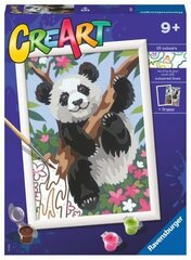 CreArt Lastele Panda hind ja info | Maalimiskomplektid numbrite järgi | hansapost.ee