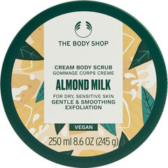 Kehakoorija The Body Shop Body Exfoliator Almond Milk, 250 ml цена и информация | Скраб | hansapost.ee