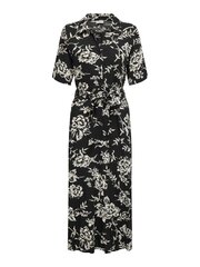 JDY женское платье 15320702*01, черный/белый 5715517851841 цена и информация | Платья | hansapost.ee