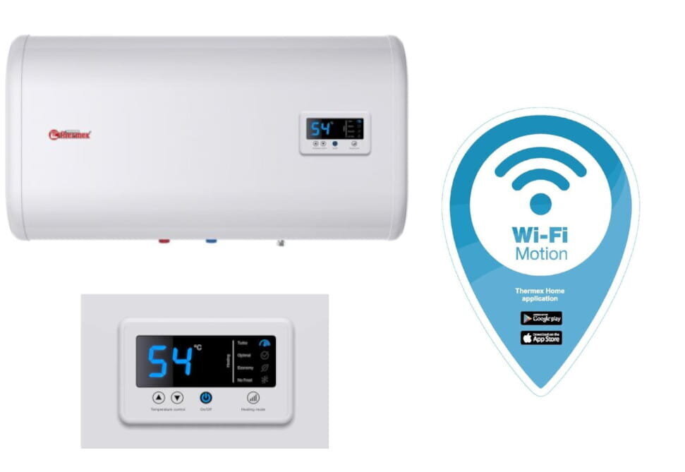 Boiler Thermex IF 50 H Comfort Wi-Fi 41 l, valge hind ja info | Veeboilerid | hansapost.ee