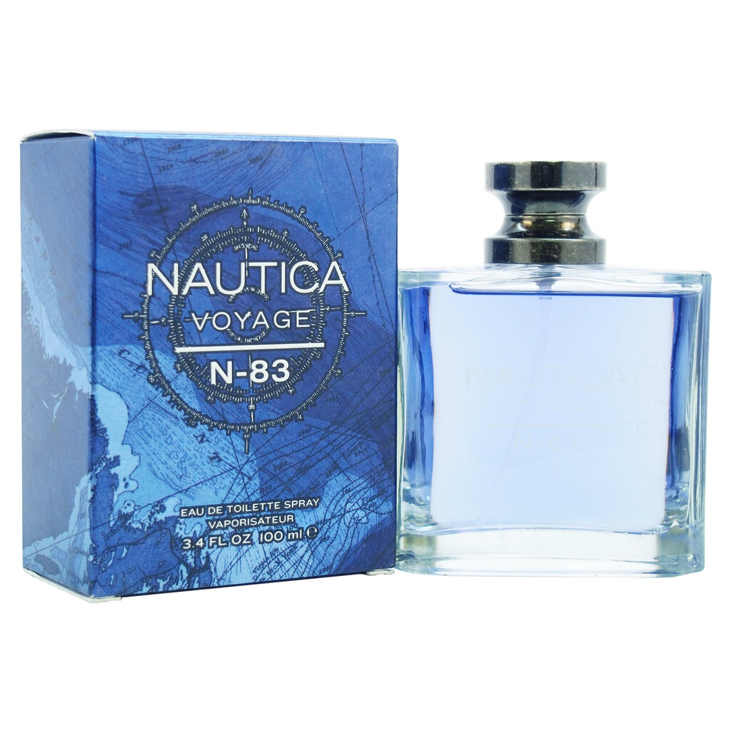 Tualettvesi Nautica Voyage N-83 EDT meestele 100 ml hind ja info | Parfüümid meestele | hansapost.ee