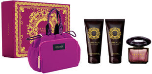 Versace Crystal Noir EDT kinkekomplekt hind ja info | Kehakreemid, kehaõlid ja losjoonid | hansapost.ee