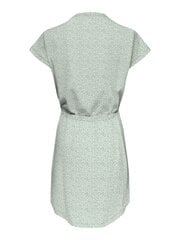 Женское платье Only 15153021*06 5715512837680, светло-зелёное/белое цена и информация | Платья | hansapost.ee
