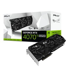 PNY GeForce RTX 4070 Ti Super Verto Overclocked Triple Fan (VCG4070TS16TFXPB1-O) цена и информация | Для видеокарт | hansapost.ee