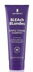 Тонирующий шампунь для волос Lee Stafford Shampoo, Bleach Blonde with Purple Reign, 250 мл цена и информация | Шампуни | hansapost.ee