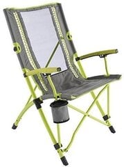 Turistinė kėdė Coleman Bungee Chair, 66 x 70 x 91 cm, pilka/žalia цена и информация | Туристическая мебель | hansapost.ee