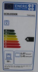 Товар с повреждённой упаковкой. Schlosser FS4401MXZC цена и информация | Крупная бытовая техника с поврежденной упаковкой | hansapost.ee