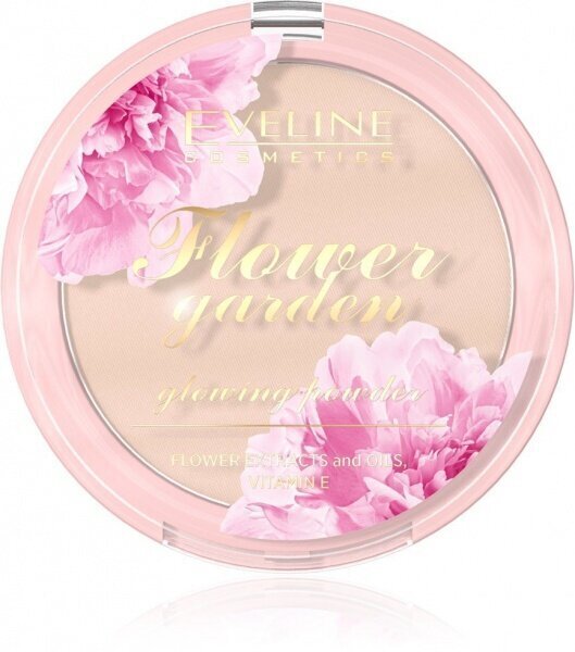 Kompaktpuuder Eveline Cosmetics Flower Garden, 8 g цена и информация | Jumestuskreemid ja puudrid | hansapost.ee