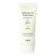 Päikesekreem Purito Daily Go To Sunscreen SPF50+ PA++++, 60 ml hind ja info | Päikesekaitse ja päevitusjärgsed kreemid | hansapost.ee