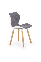 Комплект из 2 стульев Halmar K277, белый/серый цена и информация | Стулья для кухни и столовой | hansapost.ee
