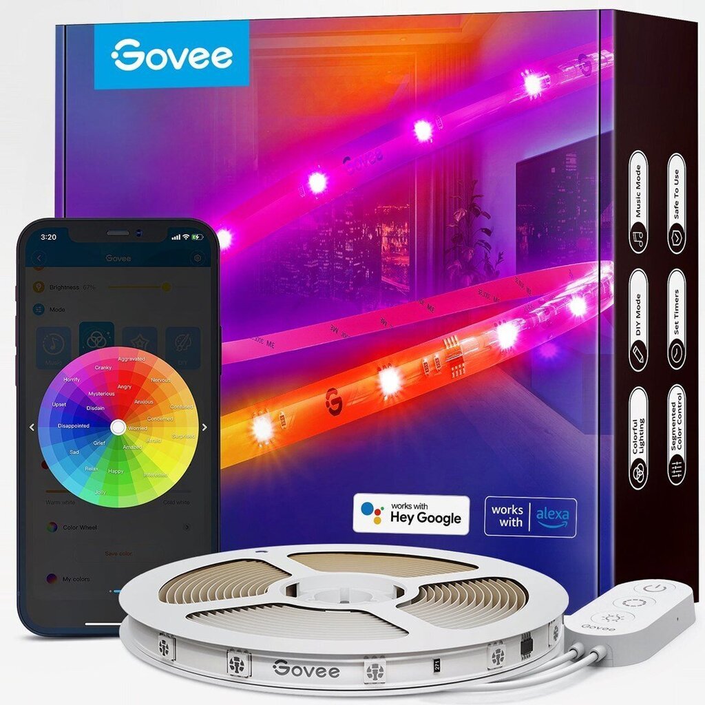 LED riba Govee H619A, 5m hind ja info | Valgusribad ja LED ribad | hansapost.ee