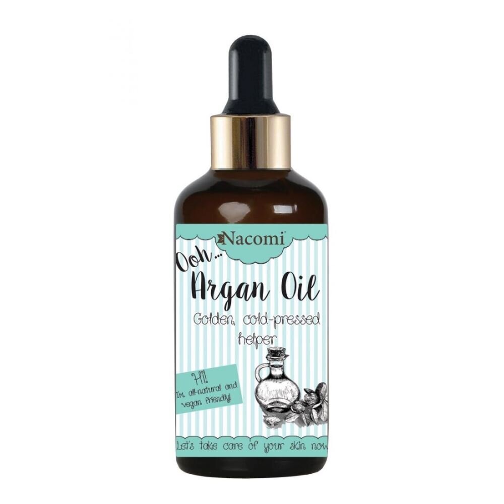 Õli Nacomi Argan Oil ECO Pipetiga, 50 ml hind ja info | Kehakreemid, kehaõlid ja losjoonid | hansapost.ee