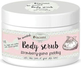 Kehakoorija Nacomi Strawberry Pudding Body Scrub, 200 g hind ja info | Kehakoorijad | hansapost.ee