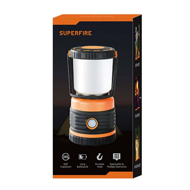 Superfire Matkalamp Superfire T39, 12W, 850lm цена и информация | Pealambid, matkalambid | hansapost.ee