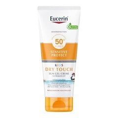 EUCERIN SUN Kids Dry Touch sauļošanās gels-krēms SPF-50+ 200ml цена и информация | Кремы от загара | hansapost.ee