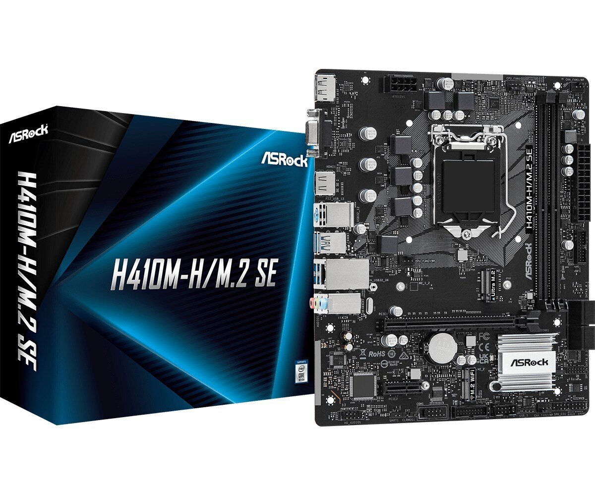 ASRock H410M-H/M.2 SE hind ja info | Emaplaadid | hansapost.ee