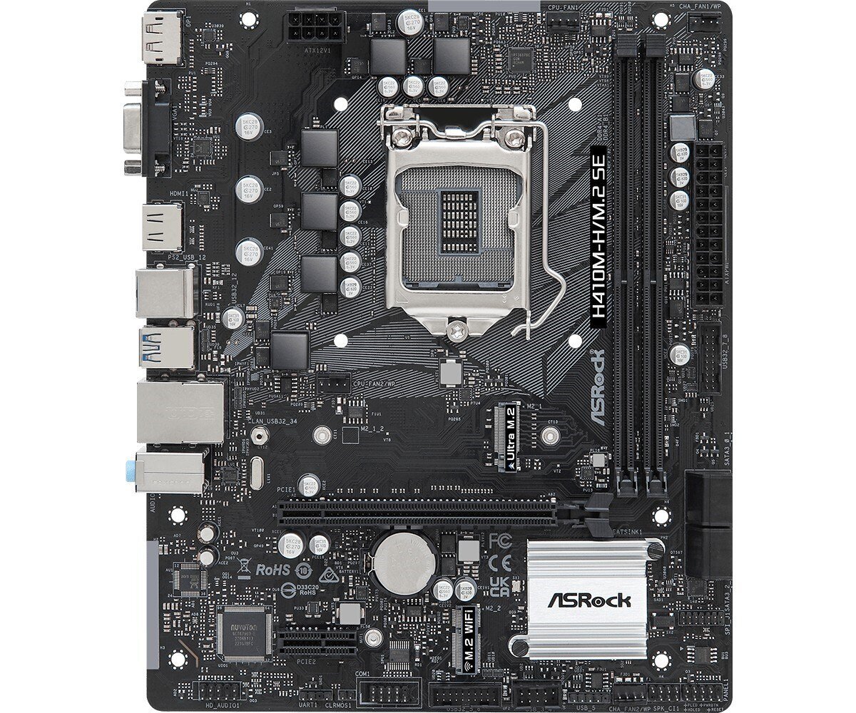 ASRock H410M-H/M.2 SE hind ja info | Emaplaadid | hansapost.ee