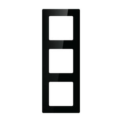 Tripple frame socket Avatto N-TS10-Frame-B3 (black) цена и информация | Выключатели, розетки | hansapost.ee