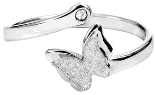 Troli Элегантное минималистичное кольцо из серебряной стали. цена и информация | Кольцо | hansapost.ee
