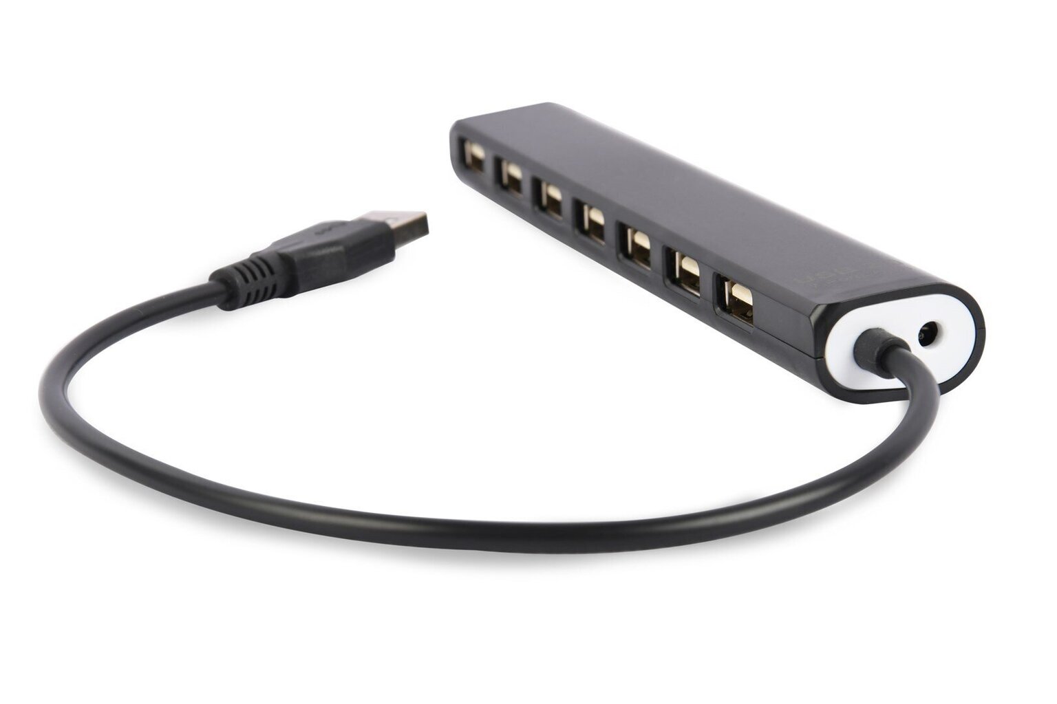 USB-jaotur Gembird USB 2.0 7-pordiline must цена и информация | USB adapterid ja jagajad | hansapost.ee