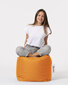 Kott-tool Square Pouf, oranž hind ja info | Kott-toolid, tumbad, järid | hansapost.ee