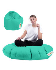 Kott-tool Iyzi 100 Cushion Pouf, roheline цена и информация | Кресла-мешки и пуфы | hansapost.ee