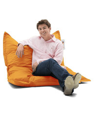 Kott-tool Cushion Pouf, oranž hind ja info | Kott-toolid, tumbad, järid | hansapost.ee