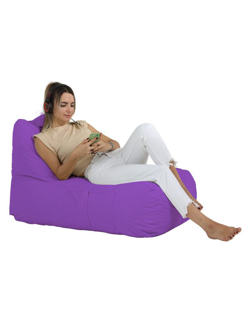Kott-tool Trendy Comfort Bed Pouf, lilla hind ja info | Kott-toolid, tumbad, järid | hansapost.ee