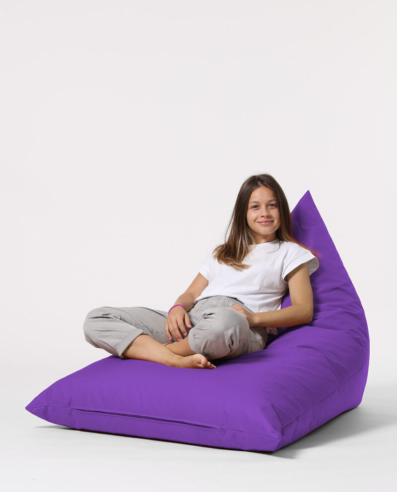 Kott-tool Pyramid Big Bed Pouf, lilla hind ja info | Kott-toolid, tumbad, järid | hansapost.ee