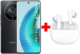 Honor Magic6 Lite 5G 8/256GB Midnight Black + Honor Choice Earbuds X5 White hind ja info | Telefonid | hansapost.ee